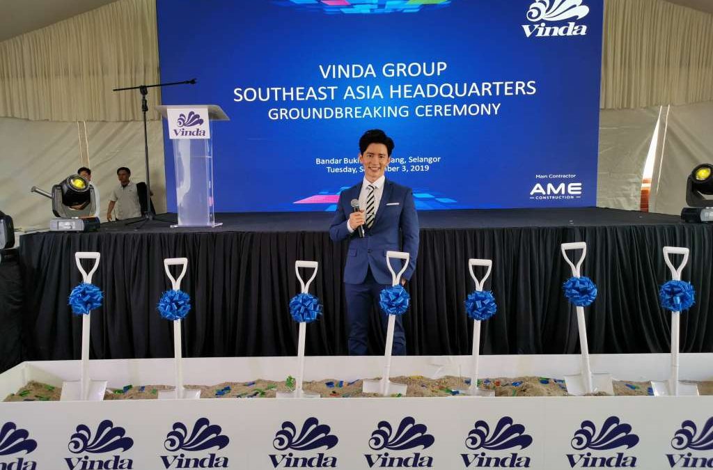 Vinda Group Southeast Asia Headquarters Groundbreaking Ceremony